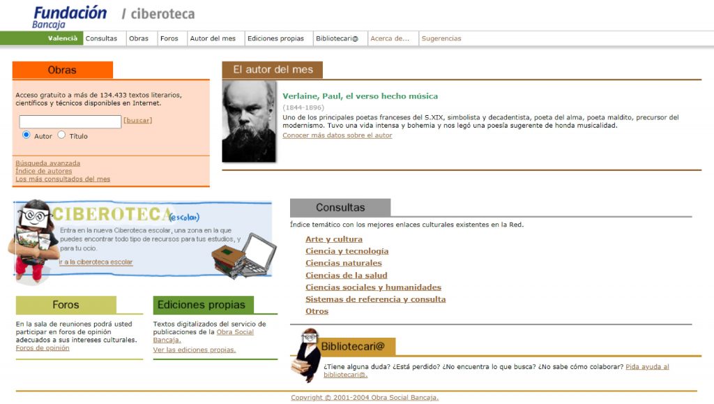 bibliotecas virtuales
